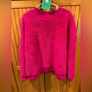 Secret Treasures Fuzzy Pink Sweater